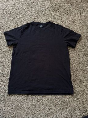 H&M Black Short Sleeve Crew Neck T-Shirt